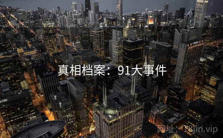 真相档案：91大事件